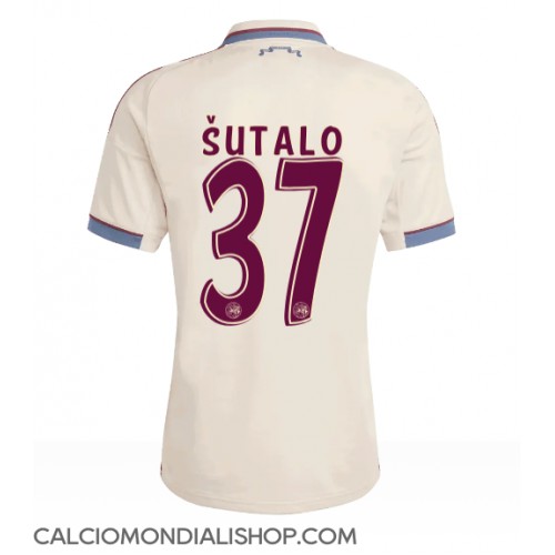 Maglie da calcio Ajax Josip Sutalo #37 Terza Maglia 2025-26 Manica Corta